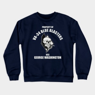 VA-34 Blue Blasters - USS George Washington Crewneck Sweatshirt